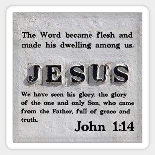 John 1:14 Sticker